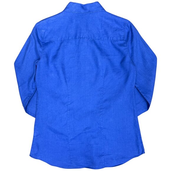 EUC Women's J. CREW Pure Linen The Perfect Button Up | Size XS - Picture 2 of 5